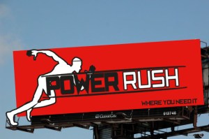 powerush-branding-strawberry-stlye-billboard